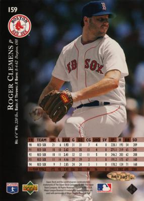 Lot #922 Roger Clemens Signed Baseball Card - Image 2