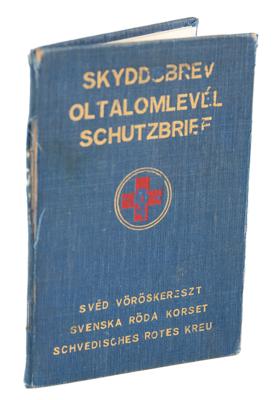 Lot #110 Valdemar Langlet Signed 1944 Swedish Red Cross 'Protection Letter' - Image 3