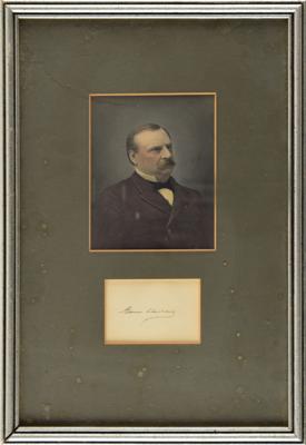 Lot #41 Grover Cleveland Signature - Image 2