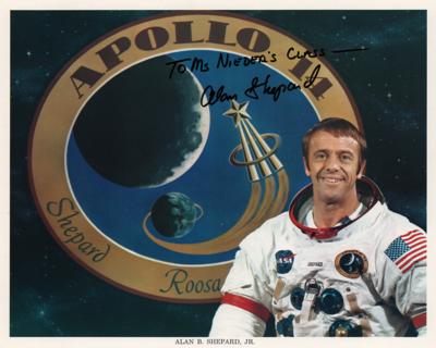 Lot #369 Alan Shepard Signed Photograph - Image 1