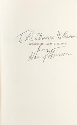 Lot #97 Harry S. Truman Signed Book - Image 2