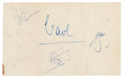Lot #567 Jimi Hendrix Experience and The Move Signatures (1967) - Image 2