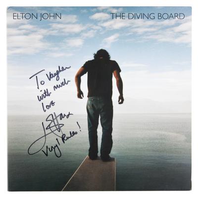 Lot #715 Elton John Signed Album