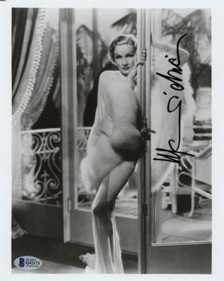 Lot #820 Marlene Dietrich Signed Photograph - Image 1