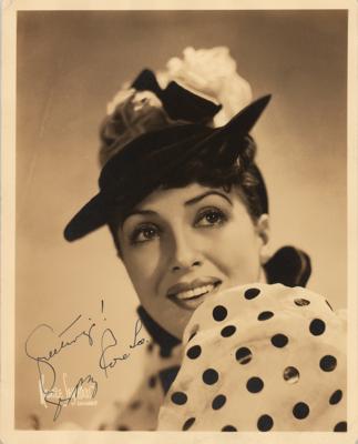 Lot #845 Gypsy Rose Lee Signed Photograph - Image 1
