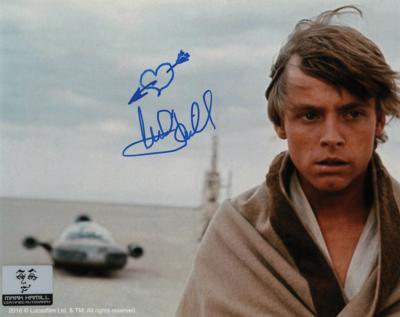 Lot #889 Star Wars: Mark Hamill Signed Photograph - Image 1