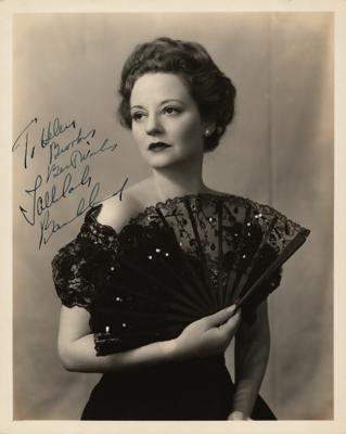 Lot #799 Tallulah Bankhead Signed Photograph - Image 1