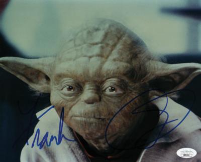 Lot #892 Star Wars: Frank Oz Signed Photograph - Image 1