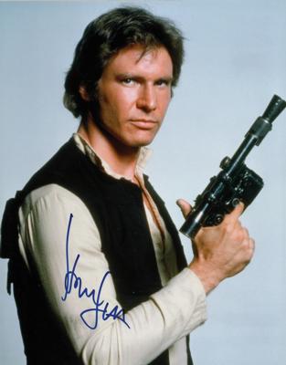 Lot #886 Star Wars: Harrison Ford Signed Oversized Photograph - Image 1