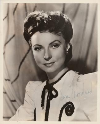 Lot #858 Agnes Moorehead Signed Photograph - Image 1
