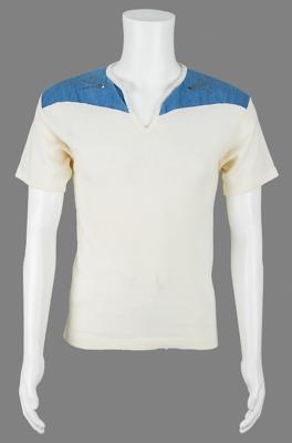 Lot #573 Elvis Presley's Personally-Owned and -Worn V-neck Shirt (1958)  - Image 1