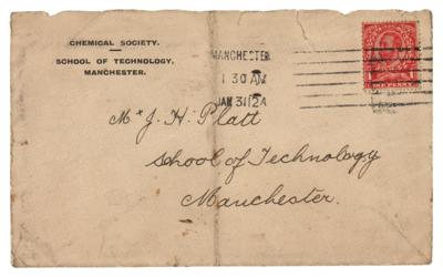 Lot #123 Ernest Rutherford Autograph Letter Signed - Image 2