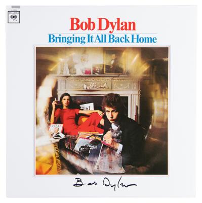 Lot #565 Bob Dylan Signed Album - Image 1