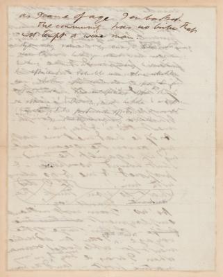 Lot #514 Henry David Thoreau Handwritten Manuscript - Image 2