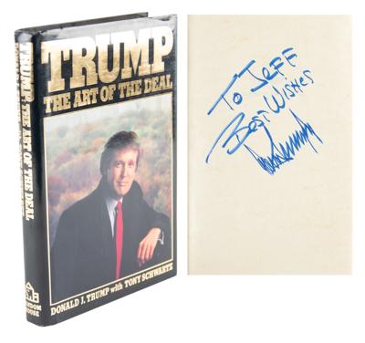 Lot #98 Donald Trump Signed Book