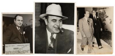Lot #193 Al Capone (3) Press Photographs