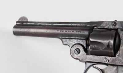 Lot #215 Smith & Wesson .32 Safety Hammerless Lemon Squeezer Revolver with Factory Pearl Grips - Image 4
