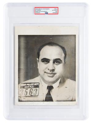 Lot #165 Al Capone Original 'Type III' Photograph - Image 1