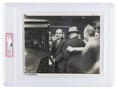 Lot #166 Al Capone Original 'Type III' Photograph