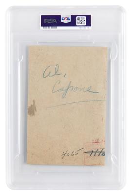 Lot #167 Al Capone Original 'Type III' Photograph - Image 2