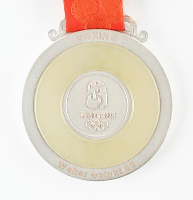 Lot #6160 Beijing 2008 Summer Olympics Silver Winner's Medal - Image 3