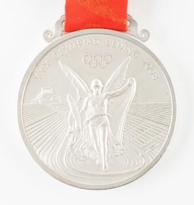 Lot #6160 Beijing 2008 Summer Olympics Silver Winner's Medal - Image 4