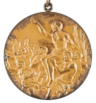 Lot #6130 Los Angeles 1984 Summer Olympics Gold Winner's Medal - Image 4
