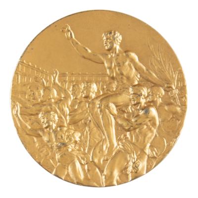 Lot #6061 London 1948 Summer Olympics Gold Winner's Medal - Image 2