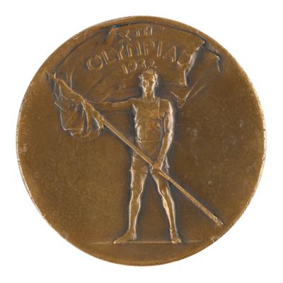 Lot #6041 Los Angeles 1932 Summer Olympics Participation Medal