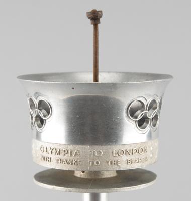 Lot #6060 London 1948 Summer Olympics Torch - Image 5