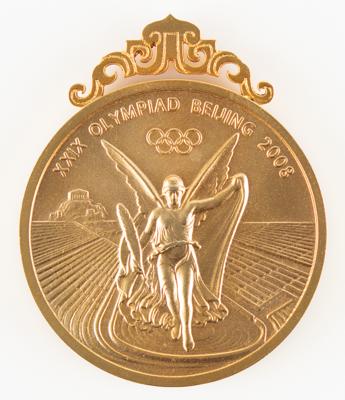 Lot #6161 Beijing 2008 Summer Olympics Gold Winner's Medal - Image 1