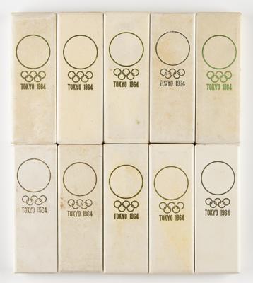 Lot #6093 Tokyo 1964 Summer Olympics (10) Badges - Image 2