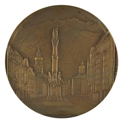 Lot #6087 Innsbruck 1964 Winter Olympics Bronze Participation Medal - From the Collection of IOC Member James Worrall