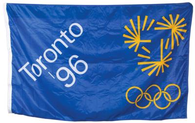 Lot #6365 Olympic Flags (6) - From the Collection of IOC Member James Worrall - Image 5