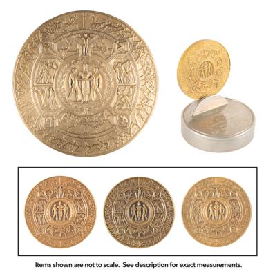Lot #6118 The Olympic Shield Group Lot of (5) Items - From the Collection of IOC Member James Worrall - Image 1