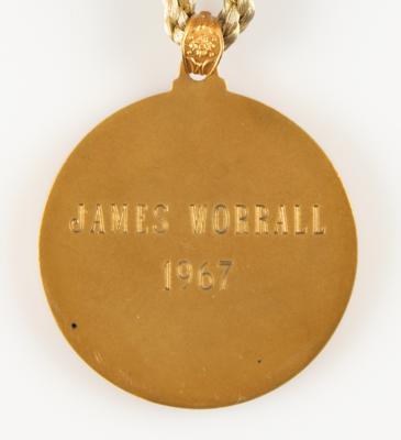Lot #6176 Official IOC Member Medal - From the Collection of IOC Member James Worrall - Image 4