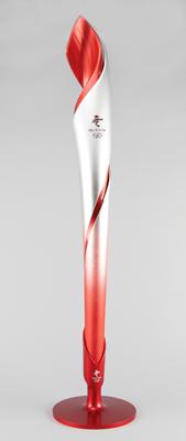 Lot #6172 Beijing 2022 Olympic Torch with Stand