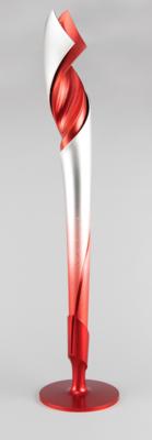 Lot #6172 Beijing 2022 Olympic Torch with Stand - Image 2