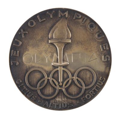 Lot #6062 Oslo 1952 Winter Olympics Gold Winner's