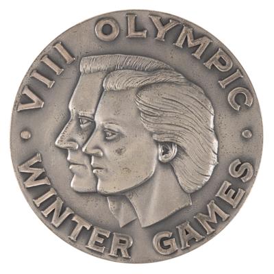 Lot #6079 Squaw Valley 1960 Winter Olympics Silver Winner's Medal