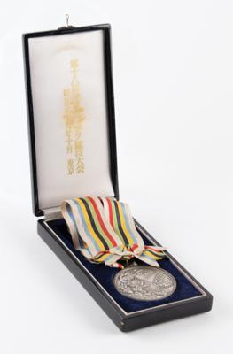 Lot #6090 Tokyo 1964 Summer Olympics Silver Winner's Medal - Image 7