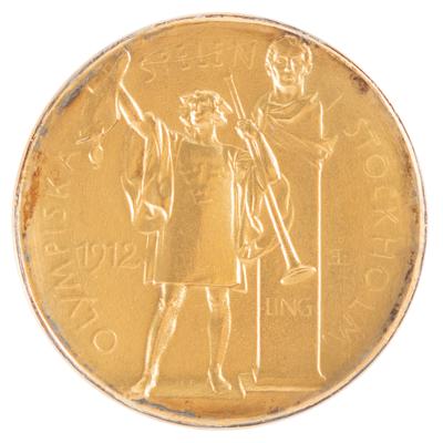 Lot #6029 Stockholm 1912 Olympics Winner's Medal