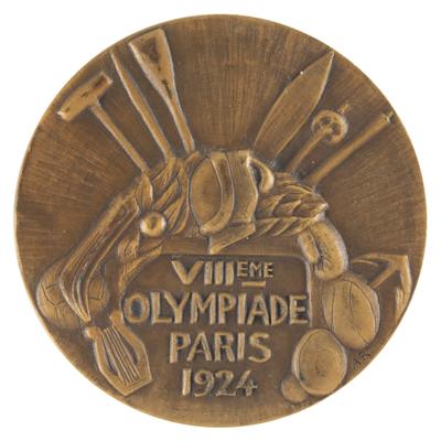 Lot #6034 Paris 1924 Summer Olympics Bronze Winner's Medal - Image 2