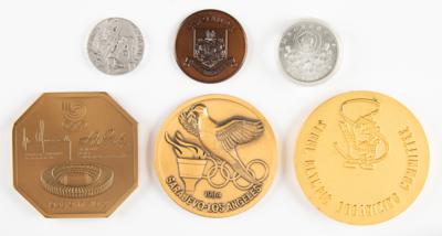 Lot #6386 Olympic Commemorative and Participation Medals (6) - From the Collection of IOC Member James Worrall - Image 2