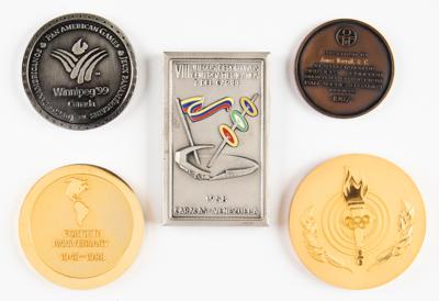Lot #6387 Pan American Games and Central American and Caribbean Games Medals (5) - From the Collection of IOC Member James Worrall - Image 2