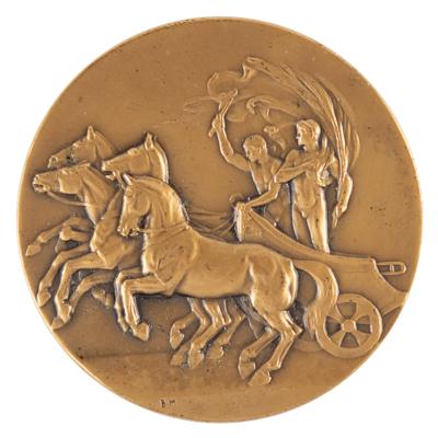 Lot #6258 London 1948 Summer Olympics Bronze Participation Medal