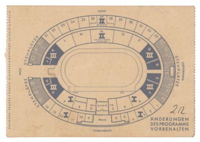 Lot #6052 Jesse Owens: Berlin 1936 Summer Olympics Gold Medal Event Ticket Stub - Image 2