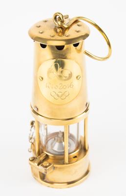 Lot #6167 Rio 2016 Summer Olympics Safety Lamp - Image 1