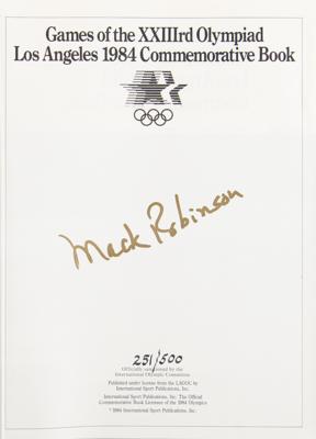 Lot #6342 Los Angeles 1984 Summer Olympics 'Gold Edition' Multi-Signed Commemorative Book - Image 2