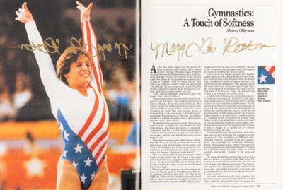 Lot #6342 Los Angeles 1984 Summer Olympics 'Gold Edition' Multi-Signed Commemorative Book - Image 3